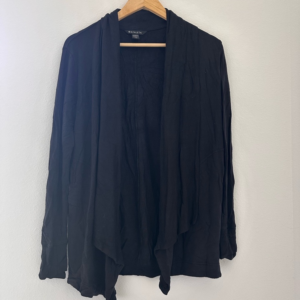 Women's Black open Sweater (Athleta)